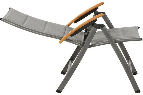 SIENA GARDEN Savin XL Klappsessel, Graphit/grau, Aluminium/Texfabric – Bild 10