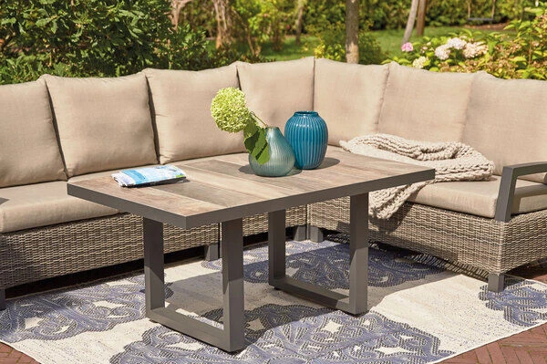 SIENA GARDEN Corido Mittelelement, Charcoal, Alu / Gardino®-Geflecht, 60x83x88 Cm – Bild 10