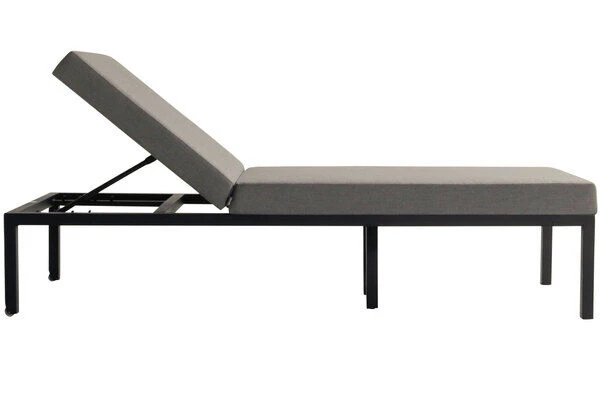 HARTMAN Eva Loungeliege, Flanelle, Sunbrella, 195 X 70 X 45 Cm, Rückenlehne Verstellbar, Hohe Liegefläche – Bild 11