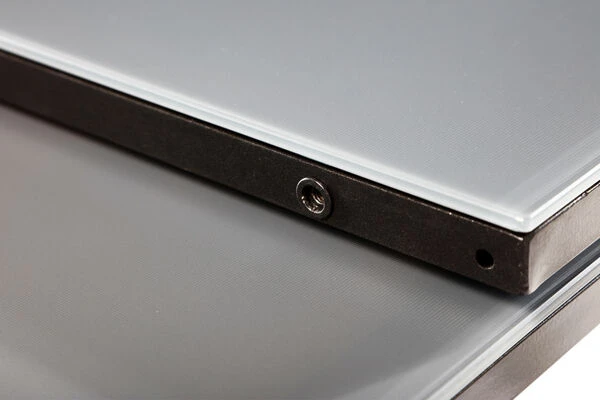 OUTFLEXX Premium Esstischgarnitur, Anthrazit/grau, Alu/Textilene, Ausziehtisch 180/240x100cm, 8 Multipositionssessel – Bild 11