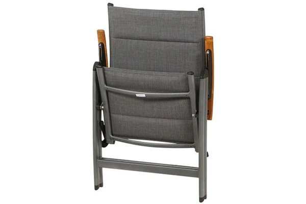 SIENA GARDEN Savin XL Klappsessel, Graphit/grau, Aluminium/Texfabric – Bild 12