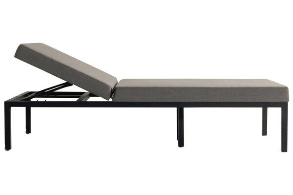 HARTMAN Eva Loungeliege, Flanelle, Sunbrella, 195 X 70 X 45 Cm, Rückenlehne Verstellbar, Hohe Liegefläche – Bild 12