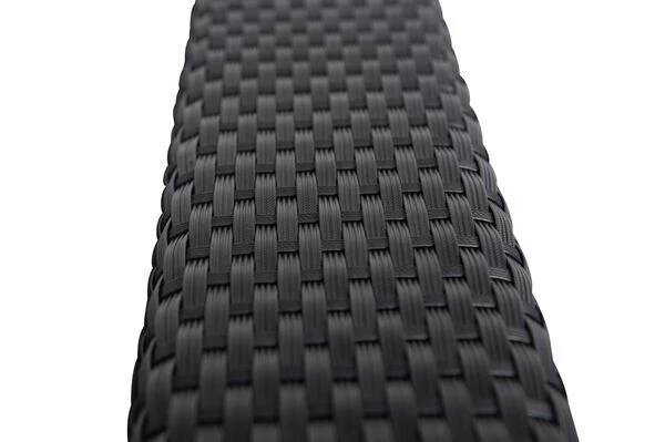 OUTFLEXX Loungemöbel-Set, Schwarz, Polyrattan, 5 Personen, Wasserfeste Kissenbox, Inkl. Kaffeetisch – Bild 13