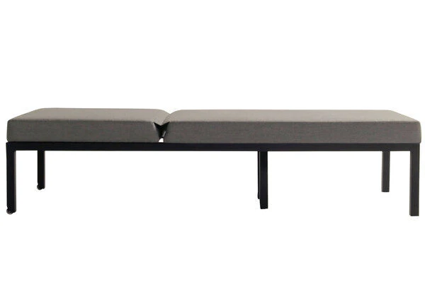 HARTMAN Eva Loungeliege, Flanelle, Sunbrella, 195 X 70 X 45 Cm, Rückenlehne Verstellbar, Hohe Liegefläche – Bild 13