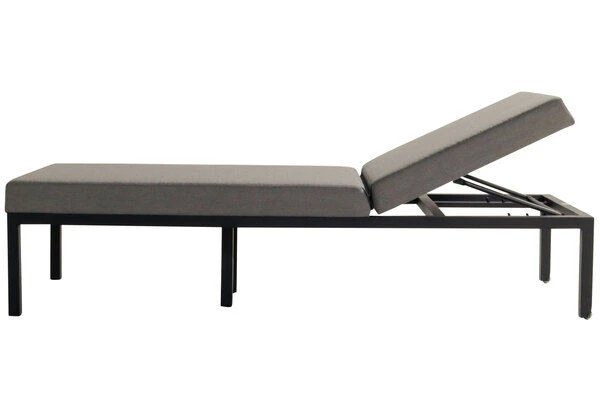 HARTMAN Eva Loungeliege, Flanelle, Sunbrella, 195 X 70 X 45 Cm, Rückenlehne Verstellbar, Hohe Liegefläche – Bild 15