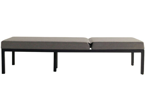 HARTMAN Eva Loungeliege, Flanelle, Sunbrella, 195 X 70 X 45 Cm, Rückenlehne Verstellbar, Hohe Liegefläche – Bild 16