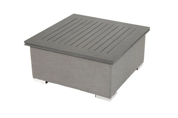 OUTFLEXX Loungetisch, Flanelle, Alu/Sunbrella, 78/157 X 78 X 37/64 Cm, Höhenverstellbar – Bild 17