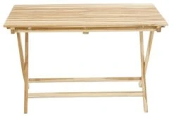Klapptisch Milford Aus ECO-Teakholz Von Ploß, 120x70x75 Cm