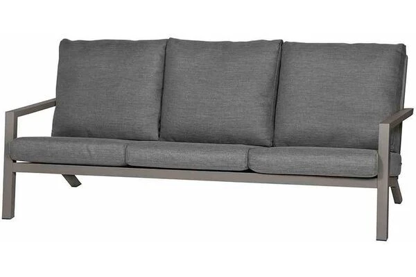 SIENA GARDEN Loungesofa Belia, Aluminium, Inkl. Polster, Ca. 210x81 Cm