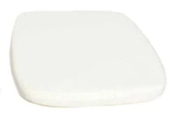 OUTFLEXX Sitzkissen Für Polyrattan-Stühle, Creme-weiß, Wasserabweisend