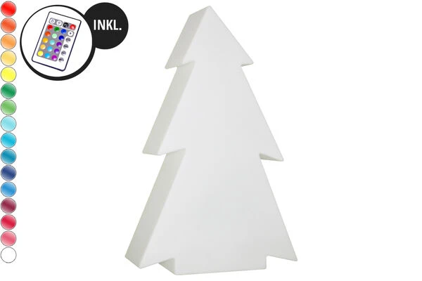 OUTFLEXX Dancing Tree Outdoor Dekoleuchte, 80cm, Inkl. Akku, LED-Modul Und Fernbedienung