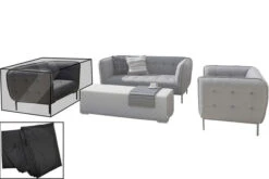 OUTFLEXX Premium Abdeckhaube, FĂŒr Sessel, Z.B. 18531, Schwarz, 103 X 90 X 75 Cm, WasserbestĂ€ndig