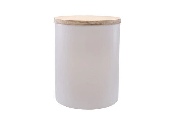 8-SEASONS Shining Drum Dekoleuchte, Weiß, Polyethylen, Outdoor