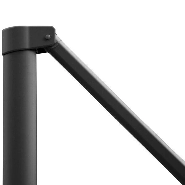 OUTFLEXX Ampelschirm, Anthrazit, Aluminium/Polyester, 300x300cm, Quadratisch – Bild 11