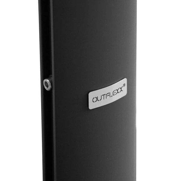 OUTFLEXX Ampelschirm, Anthrazit, Aluminium/Polyester, 300x300cm, Quadratisch – Bild 12