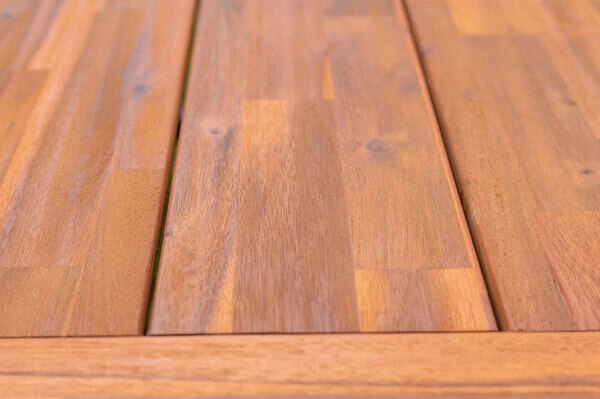 OUTFLEXX Esstisch, Natur/schwarz, Akazie, 172,5 X 90 Cm – Bild 6