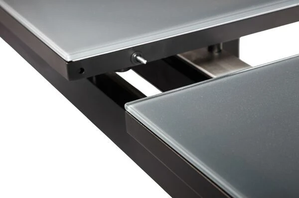 OUTFLEXX Premium Esstischgarnitur, OUTFLEXX® Anthrazit Matt, Alu / Glas / Teak, Tisch 180/240x100cm, 8 Multipositionssessel – Bild 12