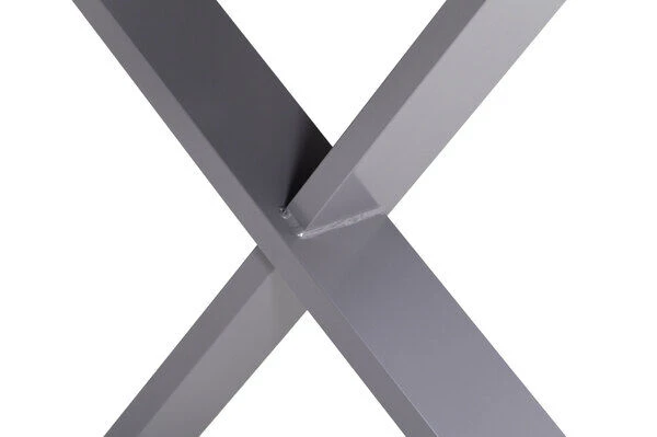 OUTFLEXX Esstischgarnitur, Silber, Alu / Keramik / Textil, Tisch 180/280x100cm, 10 Stapelsessel – Bild 10