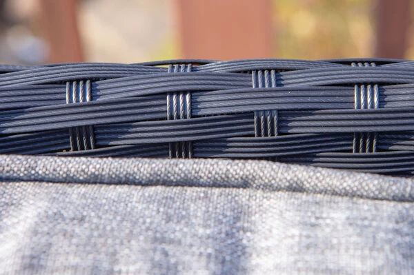 OUTFLEXX 2er Set Dining Sessel, Schwarz, Polyrattan, Je 55 X 65 X 112 Cm, Rücken Stufenlos Verstellbar – Bild 8