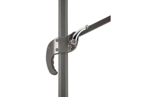 Schneider® SCHNEIDER Rhodos Junior Ampelschirm, Rot, 270x270 Cm, Quadratisch – Bild 7