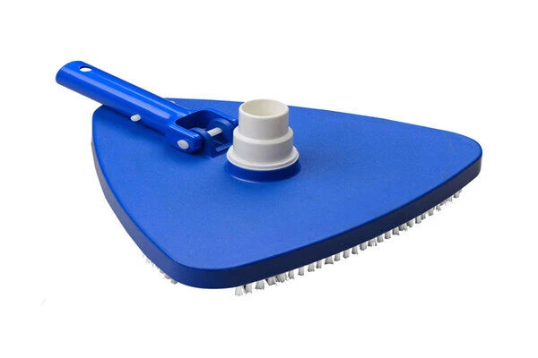 OUTTECH Poolpflege-Set, Weiß/blau, Kunststoff, 6-teilig, Inkl. Bürsten, Kescher Und Thermometer – Bild 3