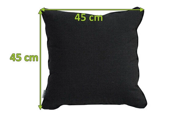 OUTFLEXX Dekokissen, 3758 Sooty, Sunbrella, 45 X 45 Cm, Bei 40 °C Waschbar, Z.B. Passend Zu Lounge 21845 – Bild 2