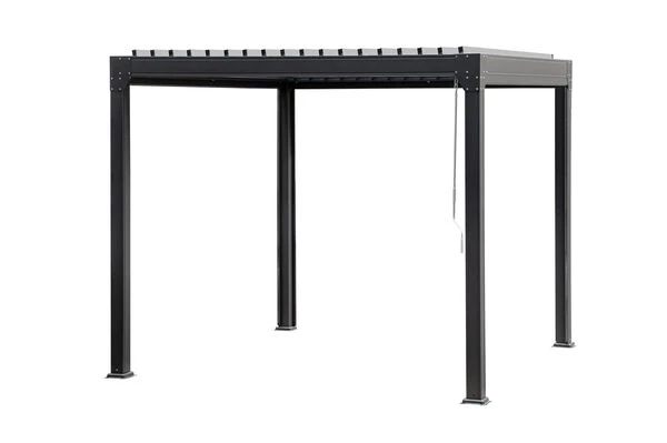 OUTFLEXX Pergola, Anthrazit Matt, Aluminium, 300x300x248 Cm â Bild 3