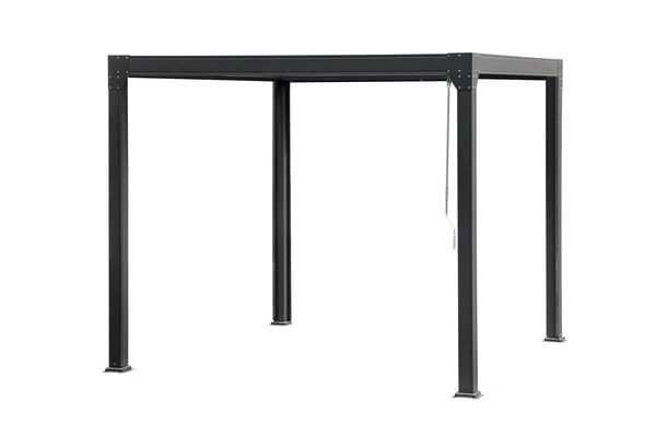 OUTFLEXX Pergola, Anthrazit Matt, Aluminium, 300x300x248 Cm â Bild 4
