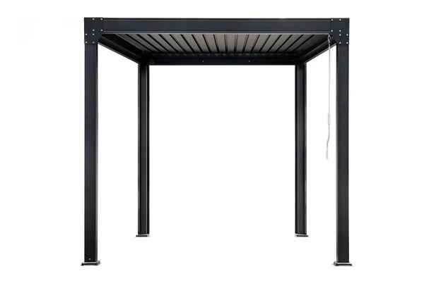 OUTFLEXX Pergola, Anthrazit Matt, Aluminium, 300x300x248 Cm â Bild 6