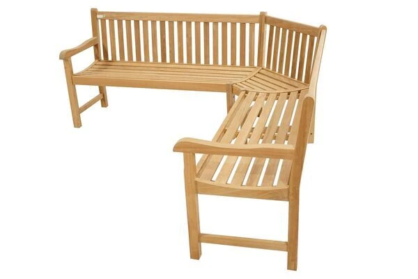 Eckbank Coventry Aus Teakholz Von Ploß, 200x200 Cm – Bild 2