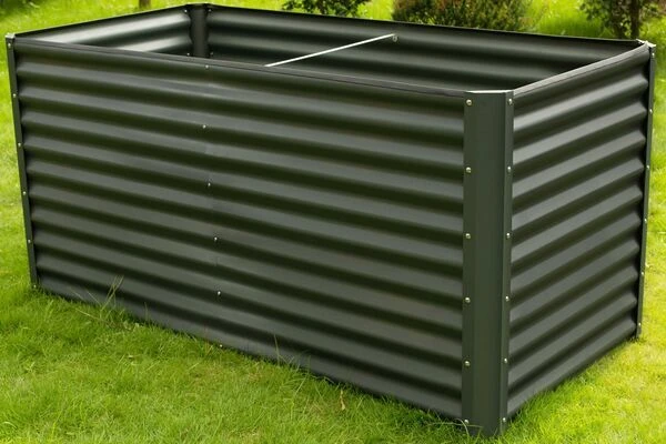 OUTFLEXX Hochbeet, Anthrazit, Zincalume, Pulverbeschichtet, 180 X 90 X 84 Cm – Bild 6
