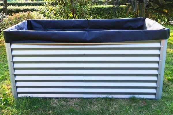 OUTFLEXX Pflanzvlies, Schwarz, Vlies 200g/m², 180x90x100cm, Für Hochbeet Mit 180cm – Bild 2