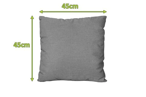 OUTFLEXX Dekokissen, Flanelle, Sunbrella, 45 X 45 Cm, Mit Reißverschluss – Bild 2