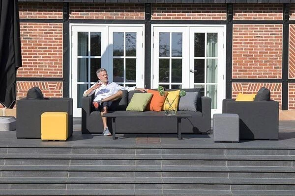 HARTMAN Samson Zierkissen, Flanelle, Sunbrella, 45x45cm – Bild 2