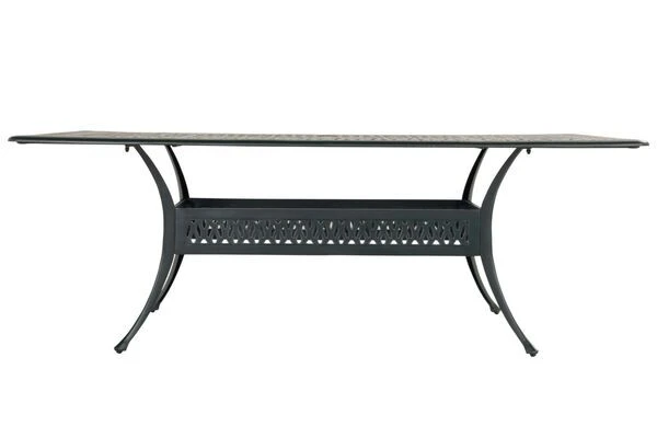 HARTMAN Amalfi Tisch, Dunkelgrün, Alu-Guss, 214x112cm – Bild 2
