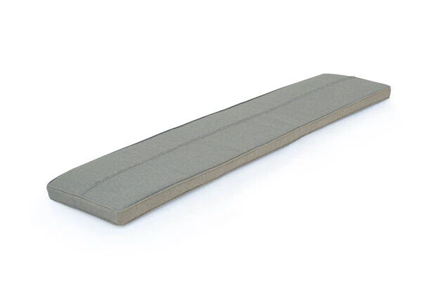 OUTFLEXX Bankauflage, Grau, Olefin, 180x40x5cm, Kissen Für Bank Ohne Armlehne – Bild 2