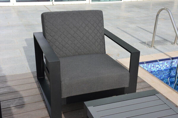 OUTFLEXX Sessel, Sooty, Sunbrella/Alu, 88x91x86cm – Bild 2