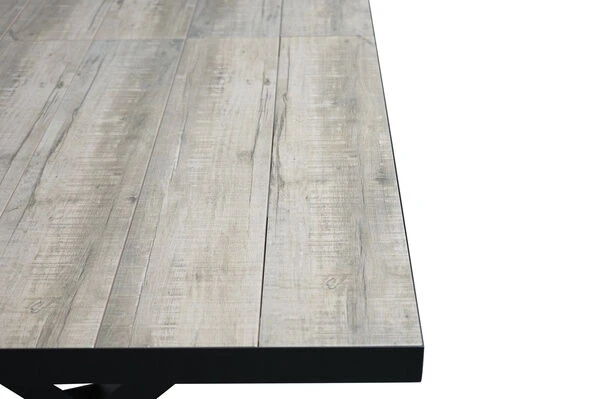 Ploß Esstisch Brisbane, Anthrazit/grau, Aluminium/Keramik, 200 X 95 Cm – Bild 11