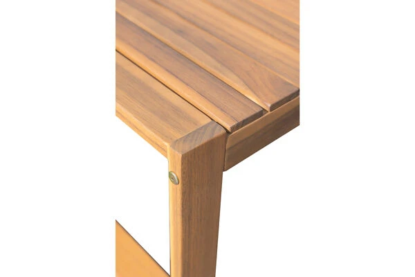 OUTFLEXX Ecklounge, Hellgrau, FSC-Akazienholz/Textil, Für 5 Personen, Inkl. Tisch Und Polster – Bild 7