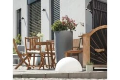 OUTFLEXX Exklusivmodell Shining SunriseDekoleuchte, Polyethylen, 50x24 Cm, Inkl. Fassung Und LED-Leuchtmittel