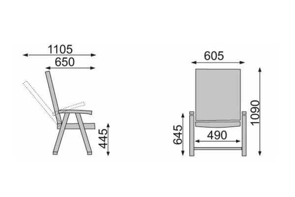 KETTLER BasicPlus Multipositionssessel, Anthrazit/anthrazit, Alu/Textilene, 0301201-7000 – Bild 3