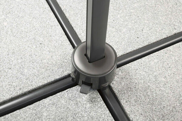 Schneider® SCHNEIDER Rhodos Junior Ampelschirm, Natur, Quadratisch, 270 X 270 Cm – Bild 9