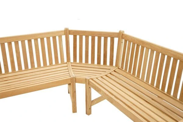 Eckbank Coventry Aus Teakholz Von Ploß, 200x200 Cm – Bild 3