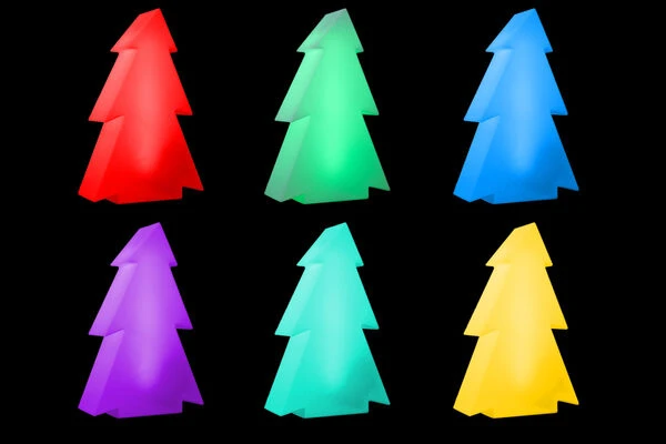 OUTFLEXX Dancing Tree Outdoor Dekoleuchte, 115cm, Inkl. Akku, LED-Modul Und Fernbedienung – Bild 3