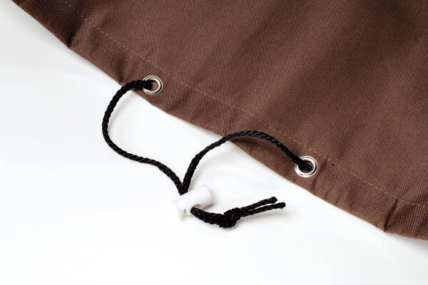 GARVIDA Schutzhülle Für Sonnenschirme Ø 250 - 400 Cm, Braun, Polyestergewebe, 212 X 57/18 Cm, Mit Zugband – Bild 3