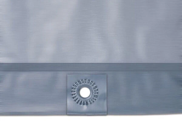 BELARDO Schutzhülle Für Ampelschirme Bis Ø 350 Bzw. 300 X 300 Cm, Silbergrau, Polyethylen, 76 X 76 X 260 Cm, Verstärkte Ösen – Bild 3