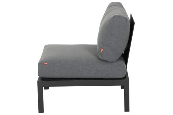 SIENA GARDEN Alvida Mittelmodul, Anthrazit/grau, Aluminium/Ranotex, Inkl. Polster – Bild 3