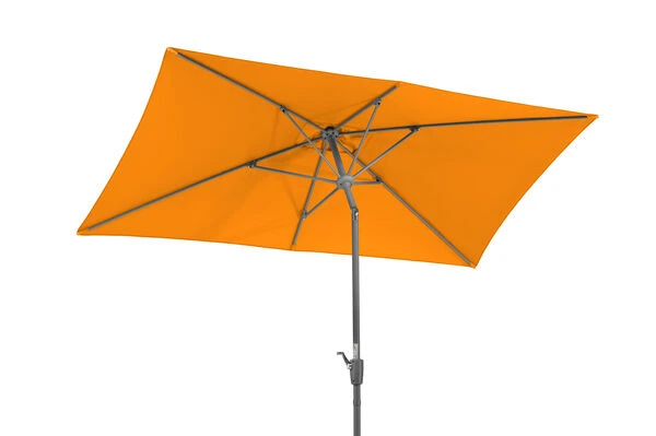 Schneider® SCHNEIDER Tunis Mittelstockschirm, Mandarine, Rechteckig, 270 X 150 Cm – Bild 3