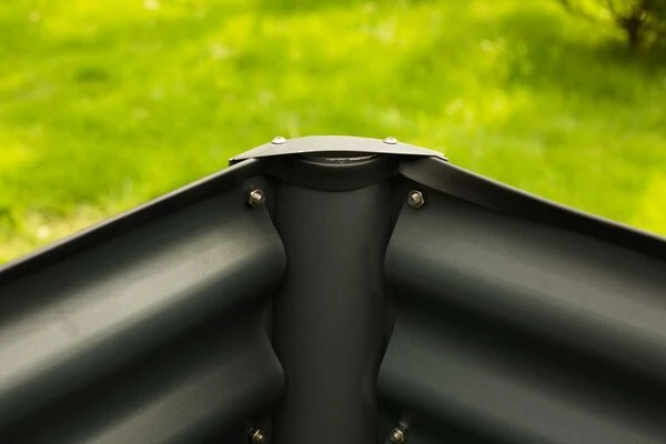 OUTFLEXX Hochbeet, Anthrazit, Zincalume, Pulverbeschichtet, 180 X 90 X 84 Cm – Bild 8