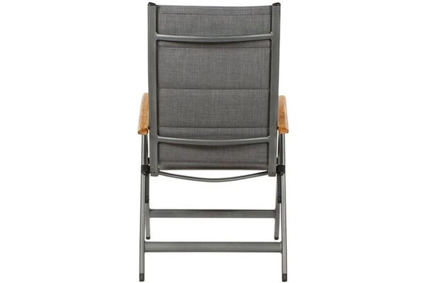 SIENA GARDEN Savin XL Klappsessel, Graphit/grau, Aluminium/Texfabric – Bild 4